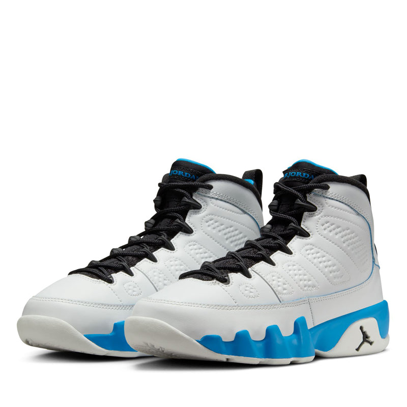 Air Jordan 9 Retro 'Powder Blue' (GS) - Summit White/Powder Blue