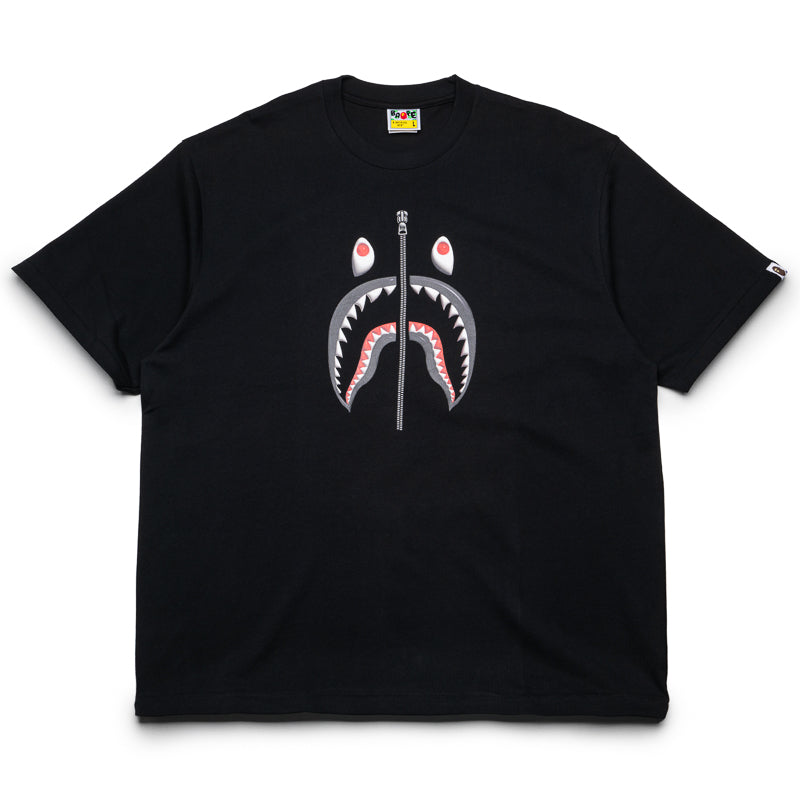 A Bathing Ape 3D Shark Tee - Black